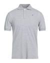 K-way Polo Shirts In Grey