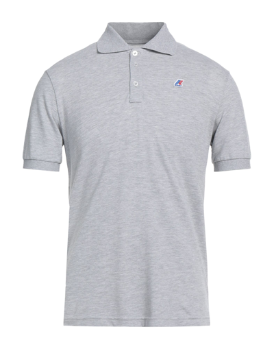 K-way Polo Shirts In Grey
