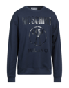Moschino Sweatshirts In Dark Blue