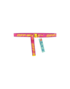 Off-white Woman Belt Fuchsia Size Onesize Polyamide, Polyester In Pink