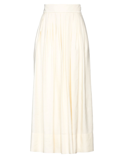 Chloé Long Skirts In White