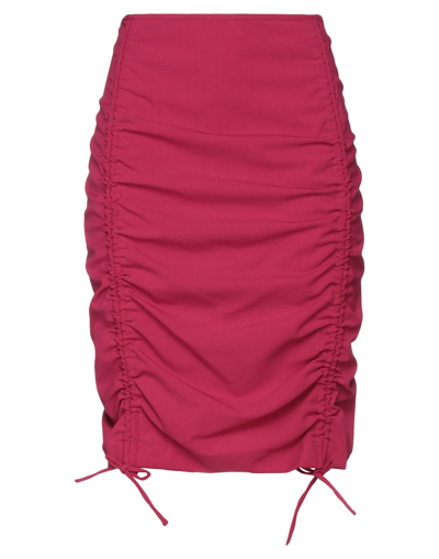 Dondup Midi Skirts In Pink