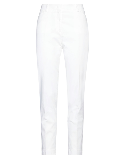 Incotex Woman Pants White Size 30 Lyocell, Cotton, Elastane