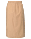 Pdr Phisique Du Role Midi Skirts In Beige