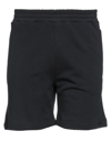 14bros Man Shorts & Bermuda Shorts Black Size M Cotton