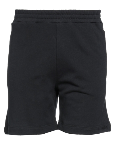 14bros Man Shorts & Bermuda Shorts Black Size L Cotton