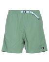 Obey Easy Eyes Nylon Short In Sage Green