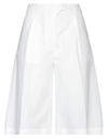 GENTRYPORTOFINO GENTRYPORTOFINO WOMAN PANTS WHITE SIZE 6 COTTON