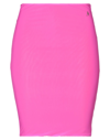 Attico Mini Skirts In Fuchsia