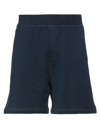 Dsquared2 Man Shorts & Bermuda Shorts Midnight Blue Size M Cotton, Elastane In Dark Blue