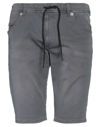 Diesel Man Shorts & Bermuda Shorts Grey Size 28 Cotton, Polyester, Elastane