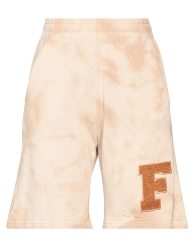 Freddy Woman Shorts & Bermuda Shorts Sand Size M Cotton In Beige