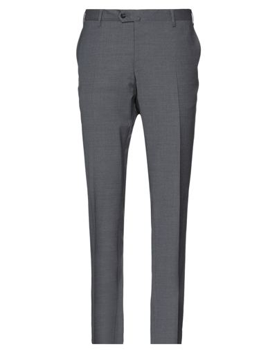 Angelo Nardelli Man Pants Lead Size 42 Virgin Wool In Grey