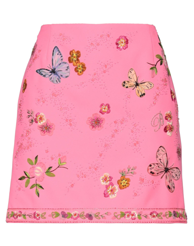 Blumarine Mini Skirts In Pink