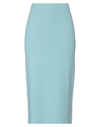 Clips Midi Skirts In Blue