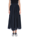 European Culture Long Skirts In Blue