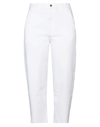 European Culture Jeans In White