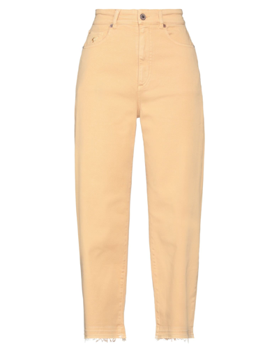 European Culture Pants In Beige