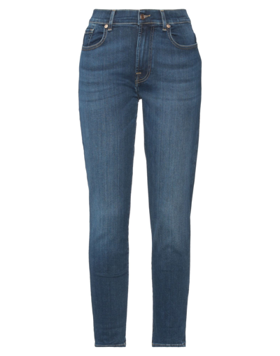 7 For All Mankind Jeans In Blue