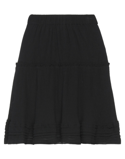 Isabel Marant Midi Skirts In Black