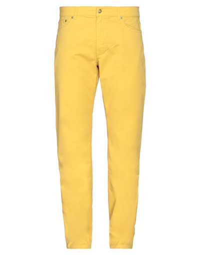 Harmont & Blaine Pants In Yellow
