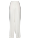 Closet Woman Pants Ivory Size 10 Polyester, Viscose, Elastane In White