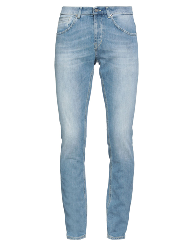 Dondup Mid-rise Straight-leg Jeans In Blau