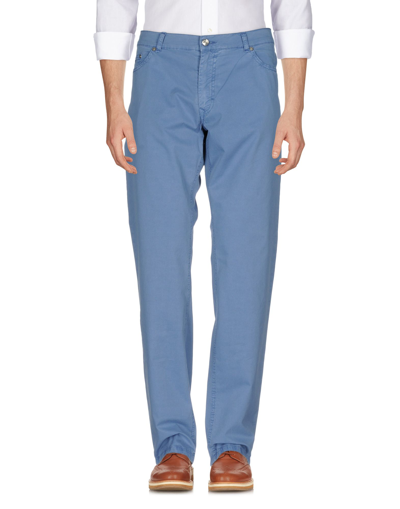 Harmont & Blaine Pants In Slate Blue