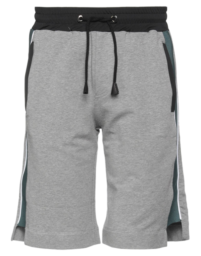 Trussardi Man Shorts & Bermuda Shorts Grey Size Xl Cotton, Elastane, Polyester
