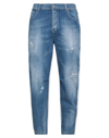 PMDS PREMIUM MOOD DENIM SUPERIOR PMDS PREMIUM MOOD DENIM SUPERIOR MAN JEANS BLUE SIZE 34 COTTON, ELASTANE, POLYESTER