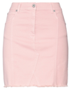 Ottod'ame Denim Skirts In Pink