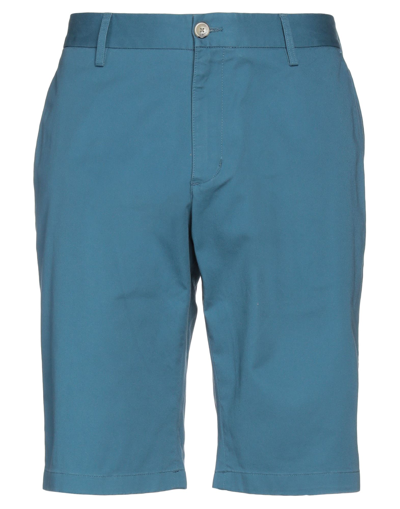 Ben Sherman Man Shorts & Bermuda Shorts Pastel Blue Size 30 Cotton, Elastane In Blue