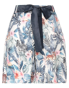 Freddy Woman Shorts & Bermuda Shorts Midnight Blue Size Xs Viscose In Blue