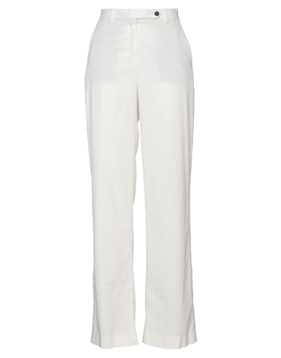 Massimo Alba Pants In White