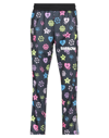 Barrow Triacetate Pants Unisex Black Tracksuit Pant With Multicolor Logo Pattern Print In Black