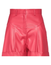 Actualee Woman Shorts & Bermuda Shorts Red Size 6 Polyurethane