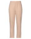 GALLIANO GALLIANO WOMAN PANTS BLUSH SIZE 30 LINEN, COTTON