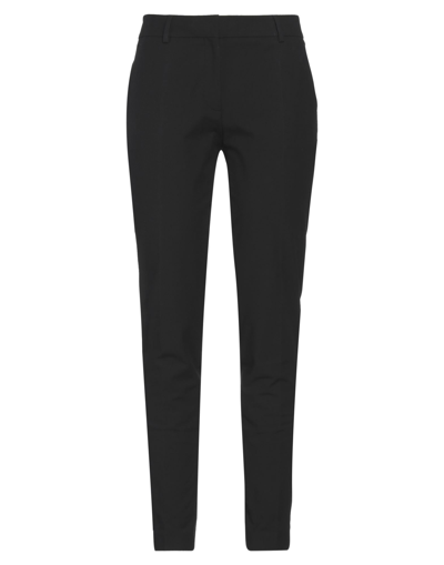 Shop Incotex Woman Pants Black Size 8 Cotton, Elastane