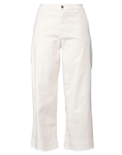 European Culture Pants In Beige