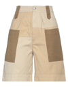 Isabel Marant Étoile Marant Étoile Woman Shorts & Bermuda Shorts Beige Size 4 Organic Cotton, Linen