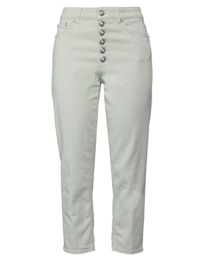 Dondup Pants In Sage Green