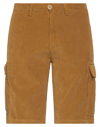 Modfitters Man Shorts & Bermuda Shorts Camel Size 31 Cotton In Beige