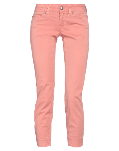 Jacob Cohёn Denim Cropped In Pink