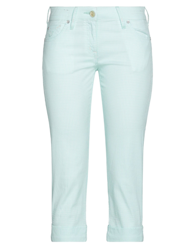 Jacob Cohёn Cropped Pants In Blue