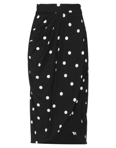 Dolce & Gabbana Midi Skirts In Black