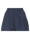 Red Valentino Woman Shorts & Bermuda Shorts Midnight Blue Size 6 Polyester