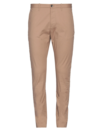 Nine:inthe:morning Nine In The Morning Man Pants Camel Size 38 Cotton, Elastane In Beige