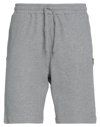 Lyle & Scott Man Shorts & Bermuda Shorts Grey Size Xl Organic Cotton In Grey