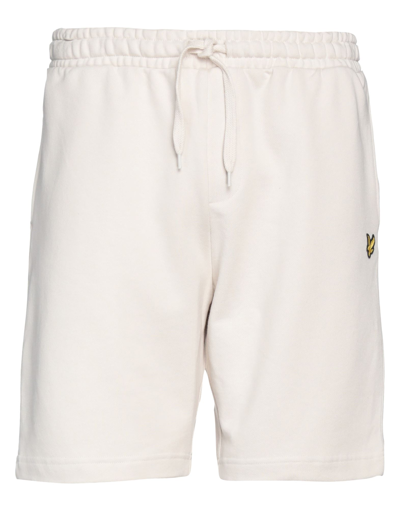 Lyle & Scott Man Shorts & Bermuda Shorts Beige Size L Organic Cotton