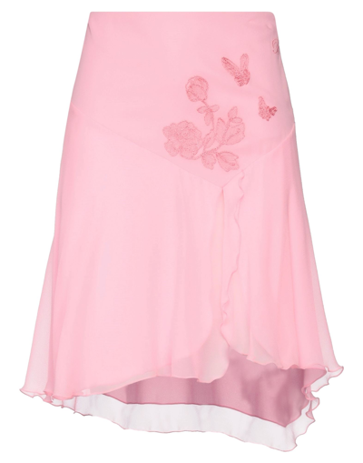 Blumarine Mini Skirts In Pink